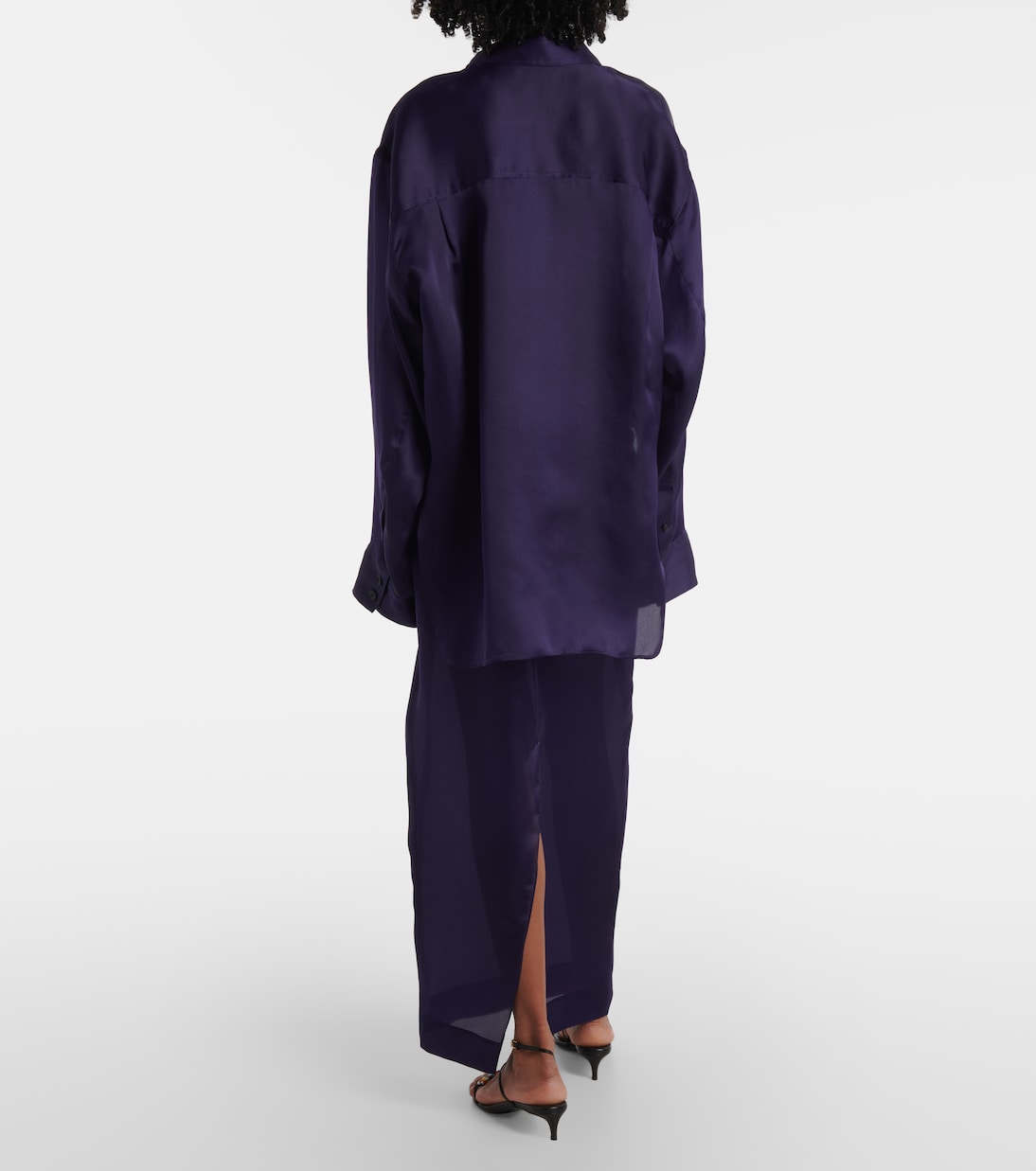 Herschel silk organza shirt | Khaite