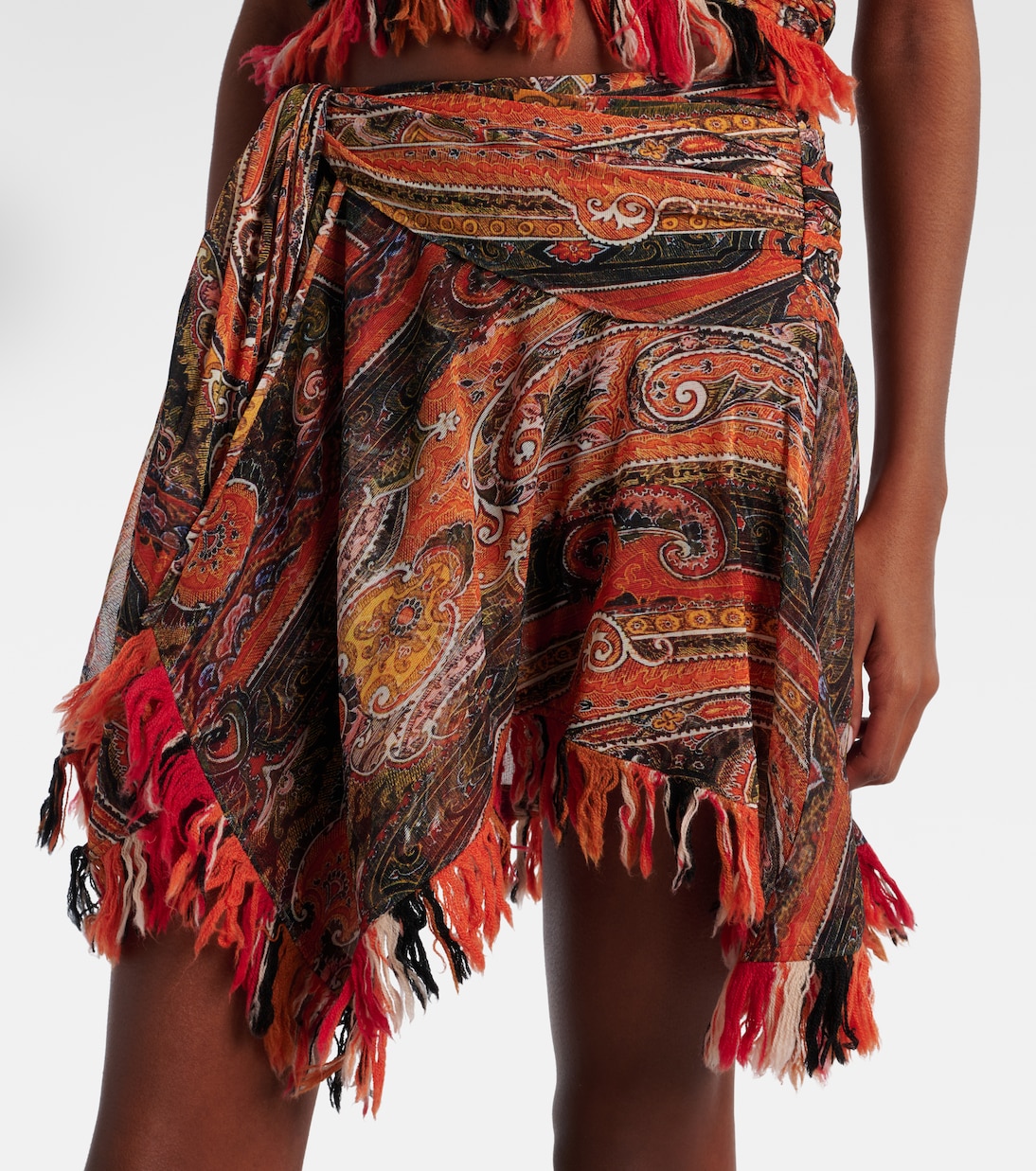 Mini-jupe asymétrique Dova | Isabel Marant