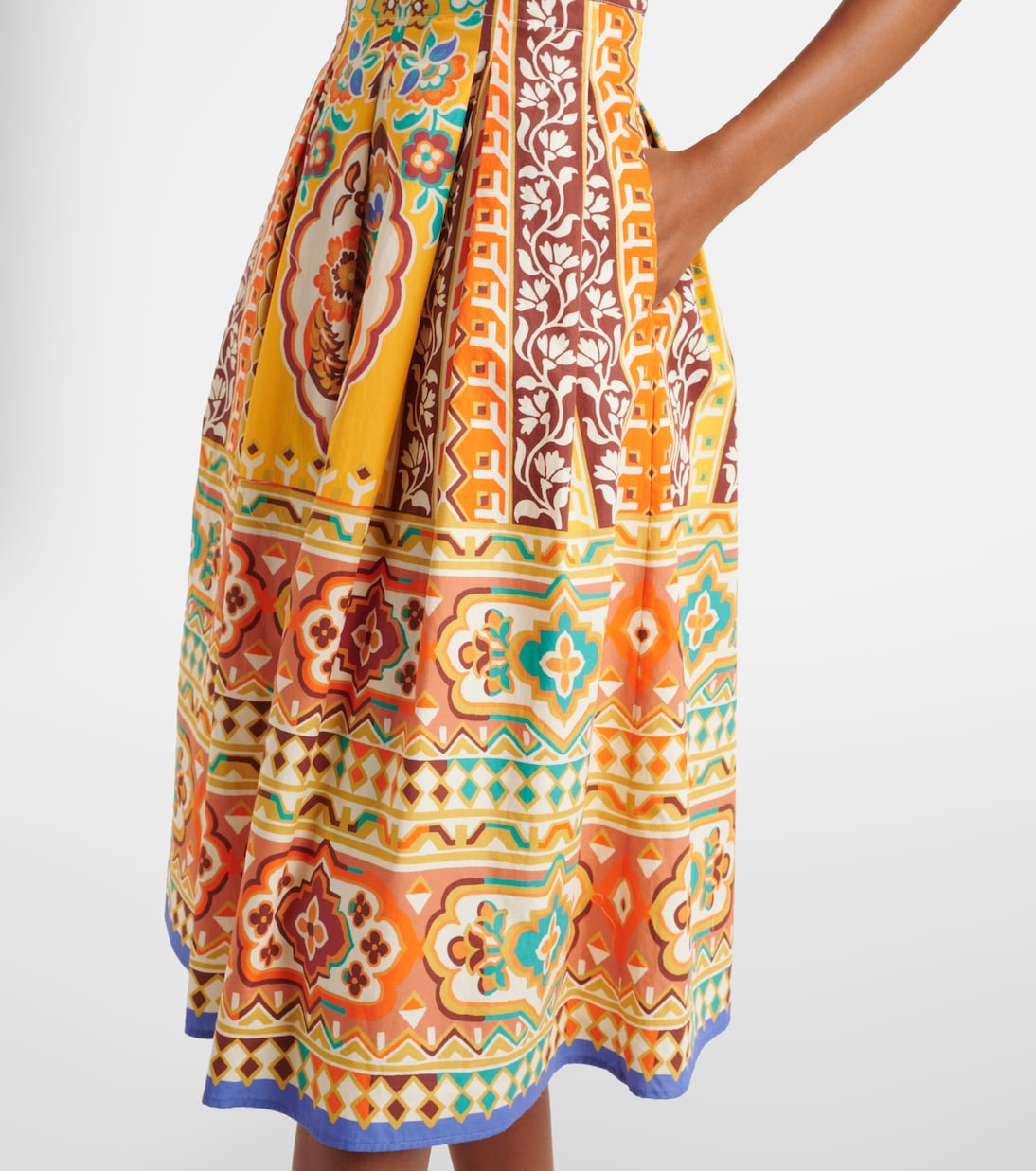 Bedrucktes Midikleid aus Baumwolle | Etro