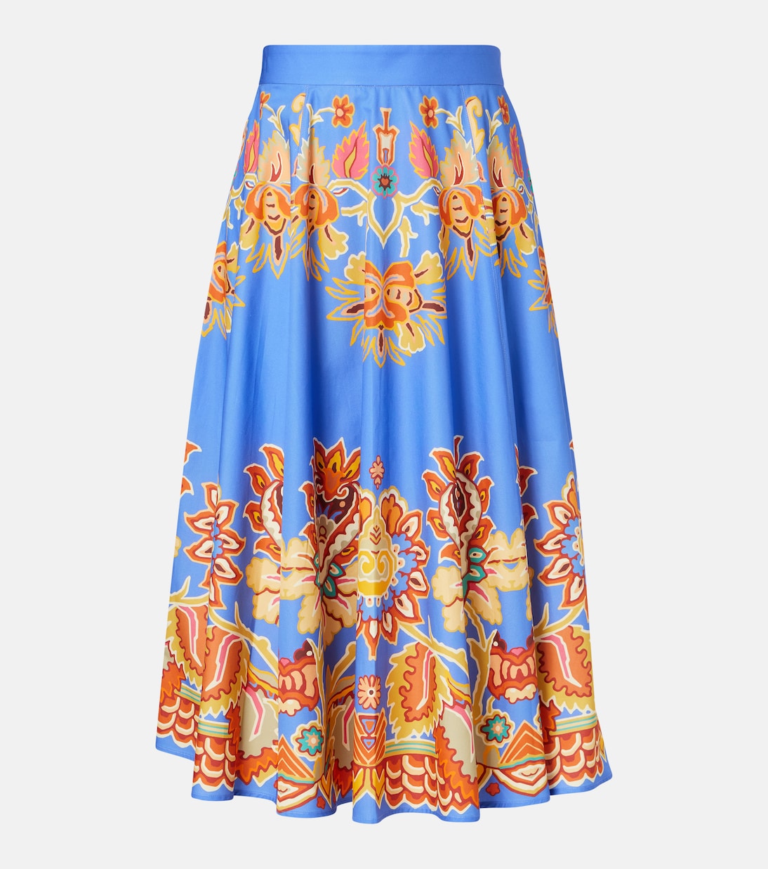 Falda midi de algodón estampada | Etro