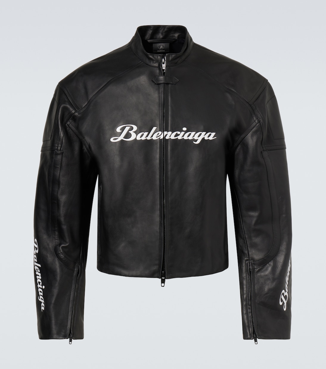 x Automobili Lamborghini leather biker jacket | Balenciaga