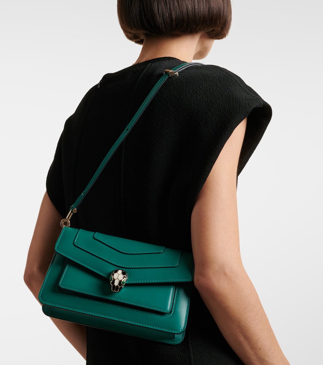Schultertasche Serpenti Forever East-West aus Leder | Bvlgari