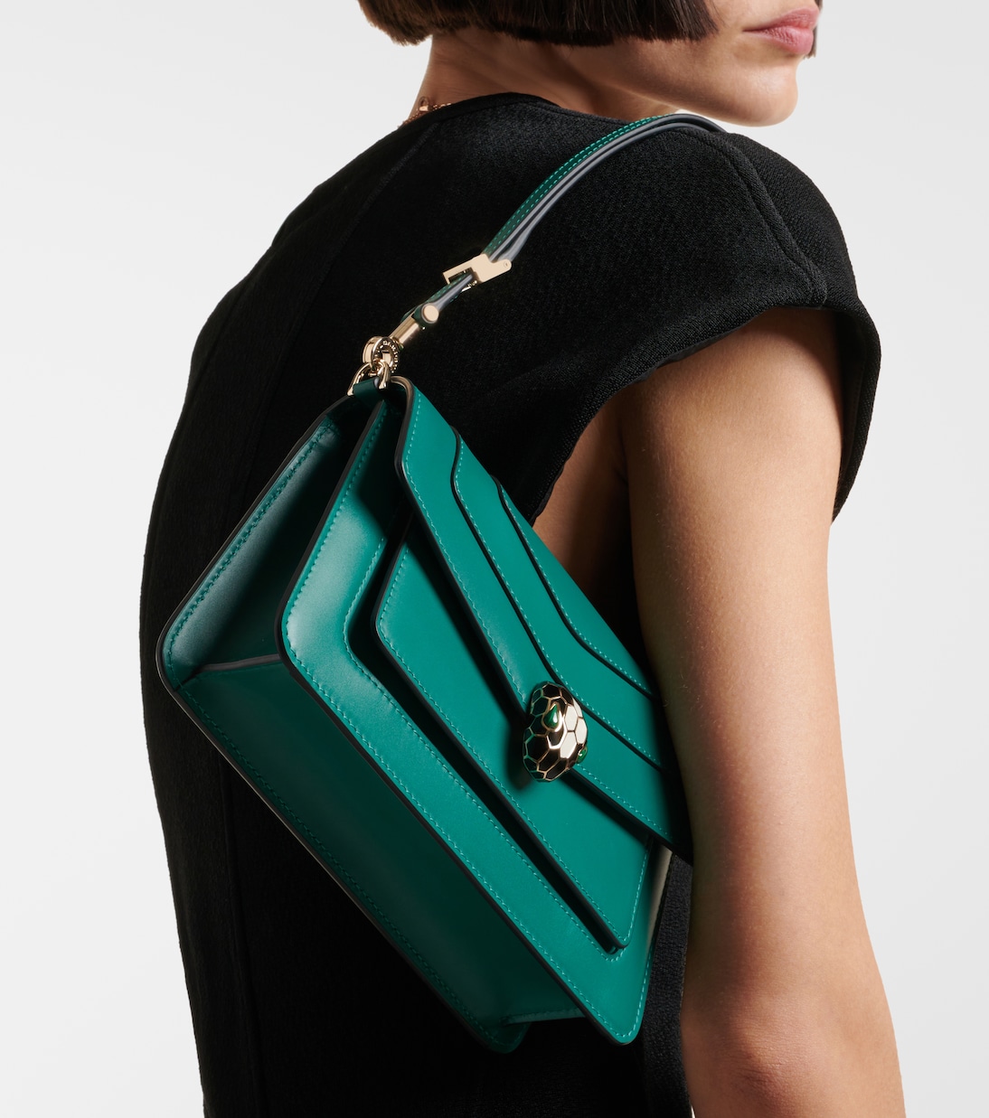 Schultertasche Serpenti Forever East-West aus Leder | Bvlgari