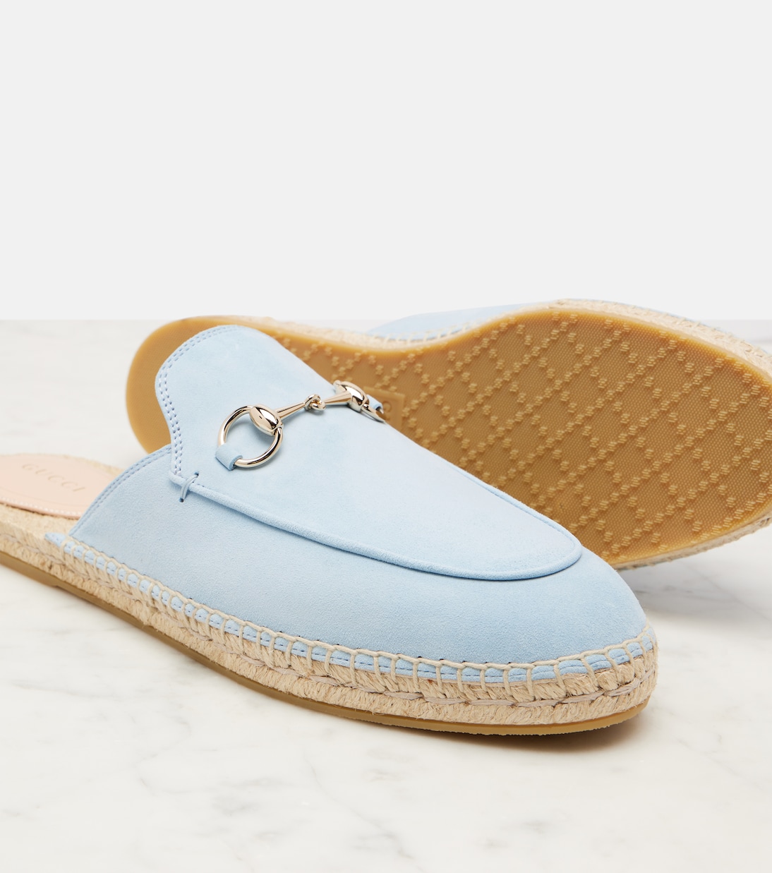 Mules Horsebit en daim | Gucci