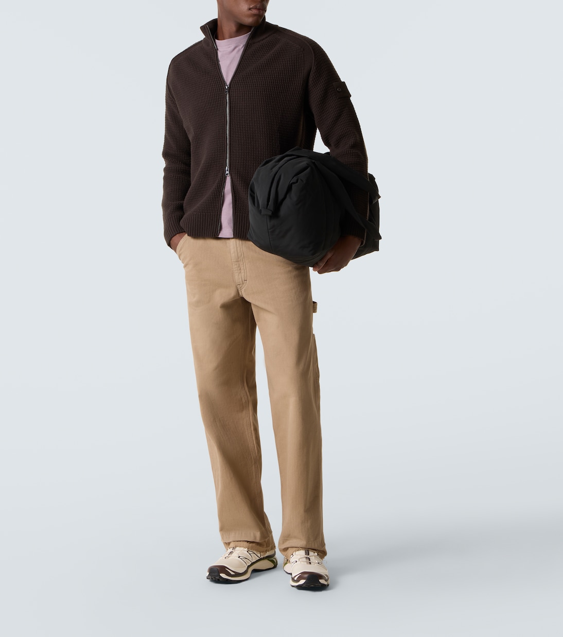 Giacca Ghost in maglia di lana vergine | Stone Island