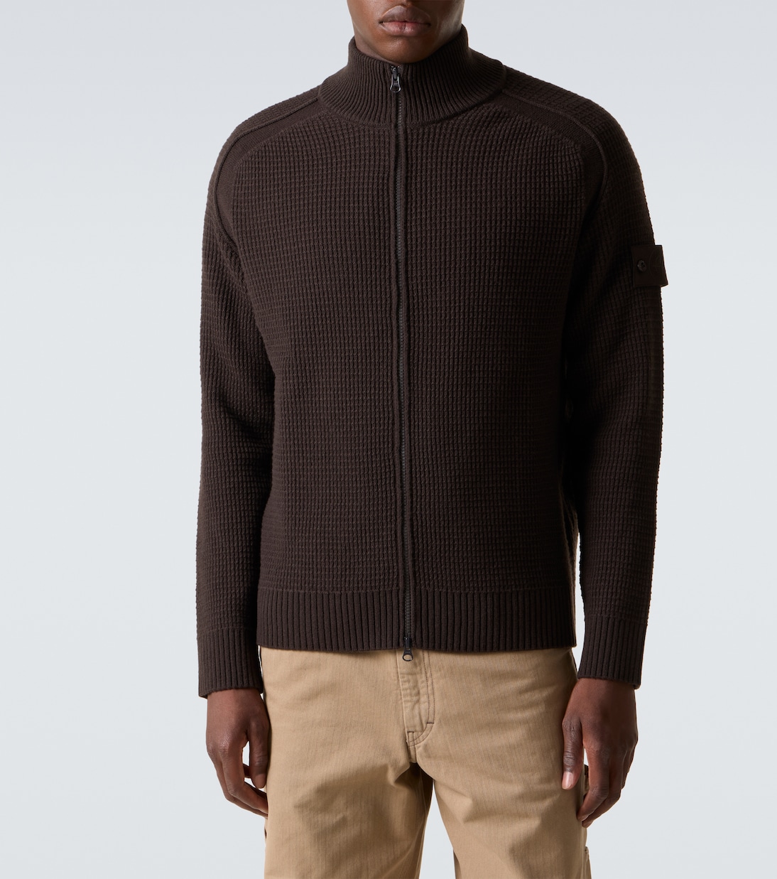 Giacca Ghost in maglia di lana vergine | Stone Island