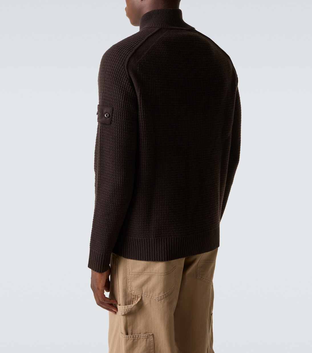 Giacca Ghost in maglia di lana vergine | Stone Island