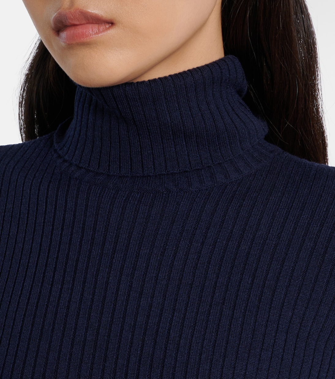 Mira ribbed-knit turtleneck ski top  | Goldbergh