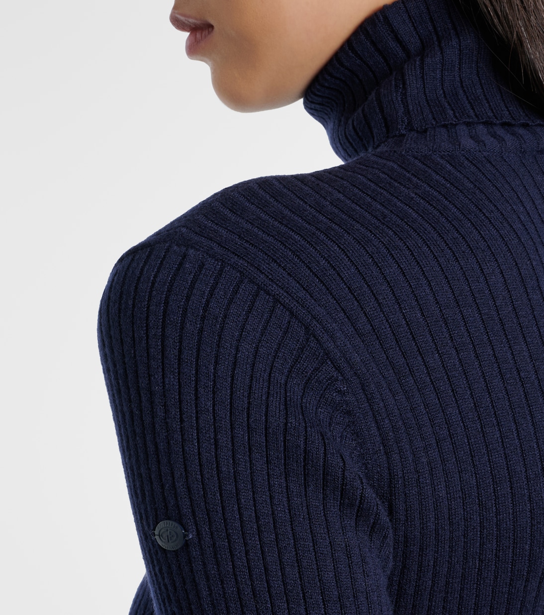 Mira ribbed-knit turtleneck ski top  | Goldbergh