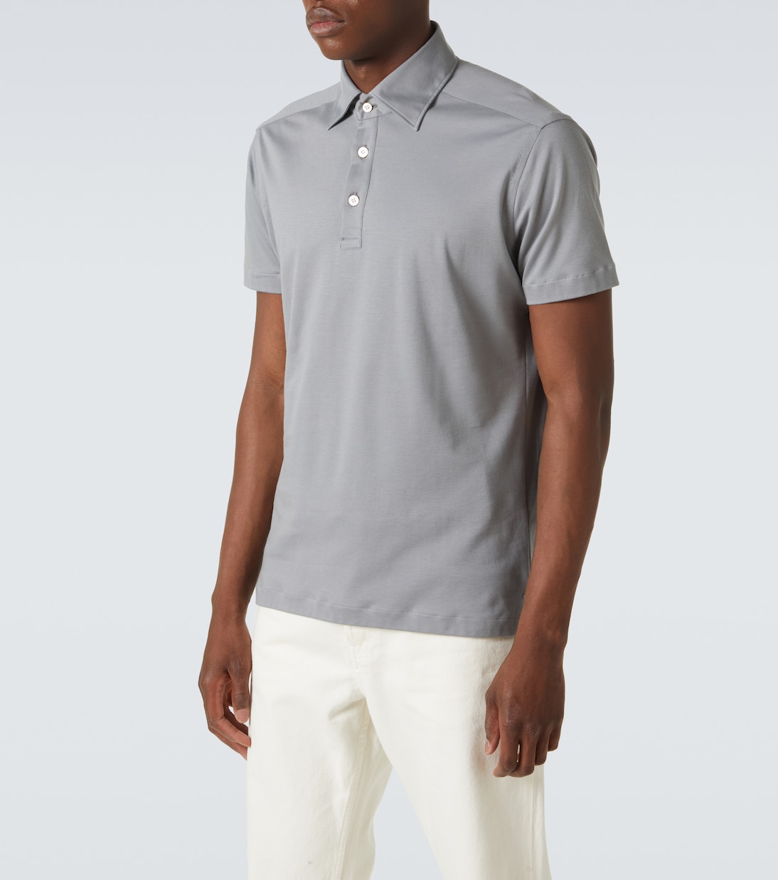 Polohemd aus Baumwolle | Kiton