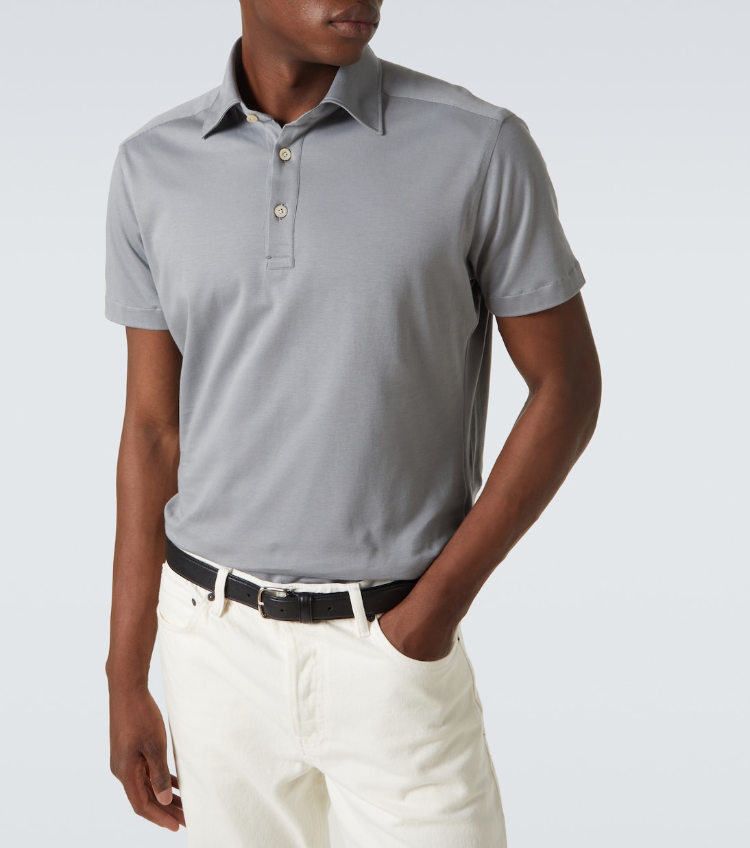 Polohemd aus Baumwolle | Kiton