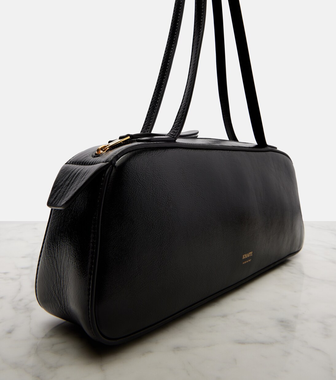 Simona patent leather shoulder bag | Khaite