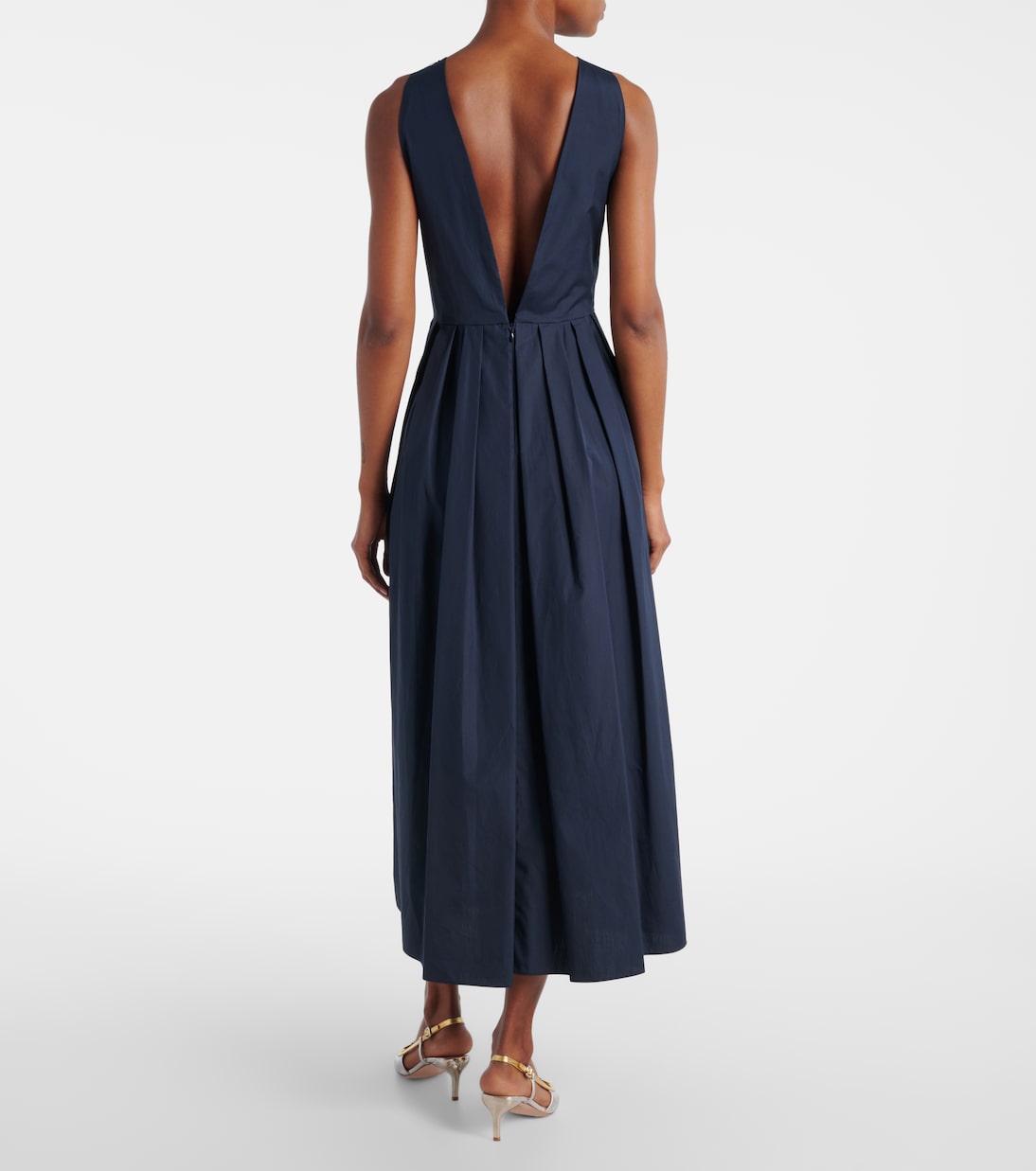 Ussita cotton poplin midi dress | 'S Max Mara