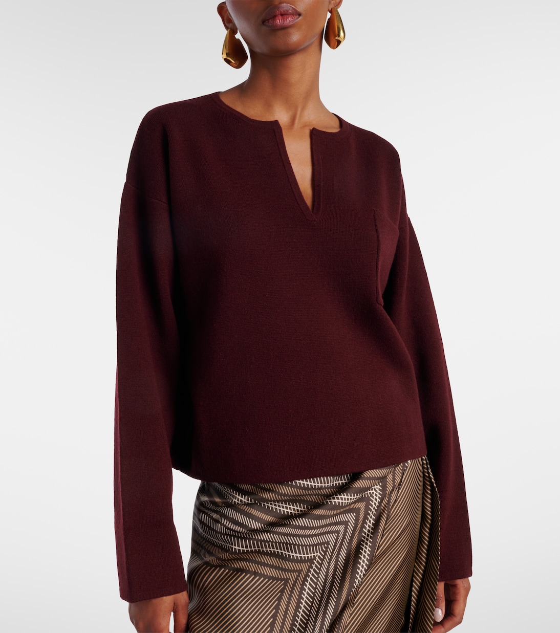 Zibello wool and cashmere sweater | Max Mara