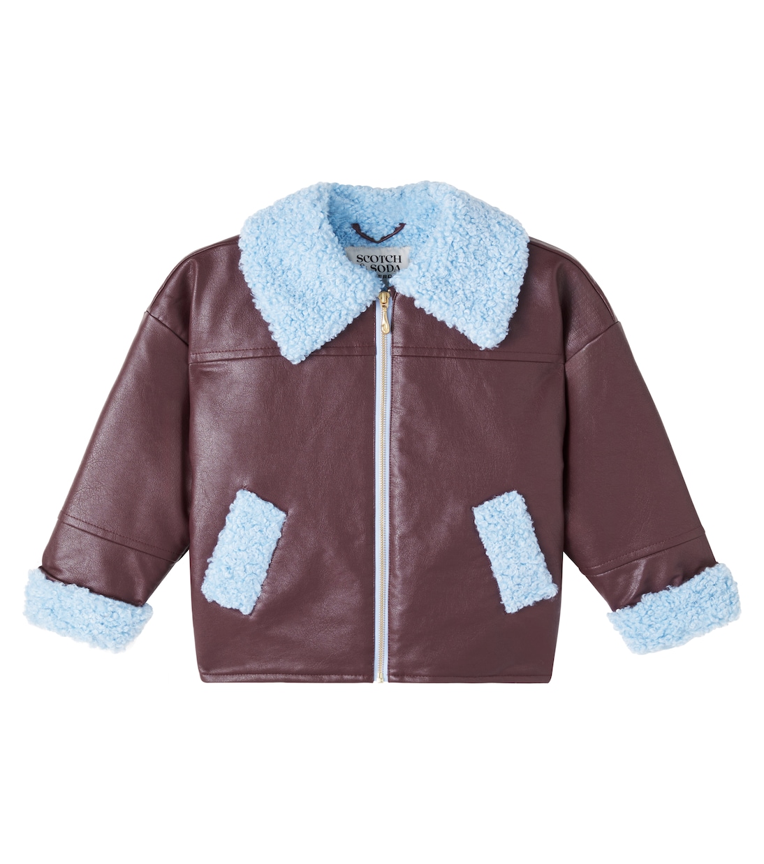 Jacke mit Teddyfleece | Scotch & Soda Kids
