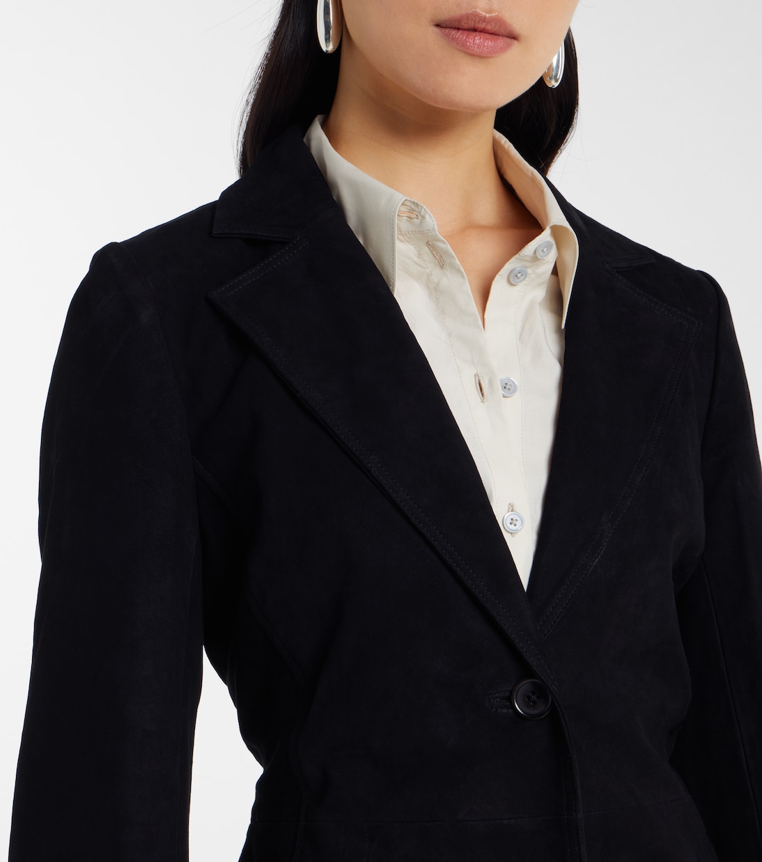 Suede blazer | Róhe