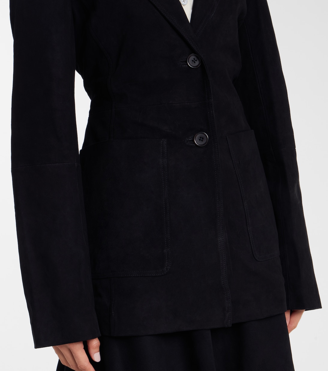 Suede blazer | Róhe