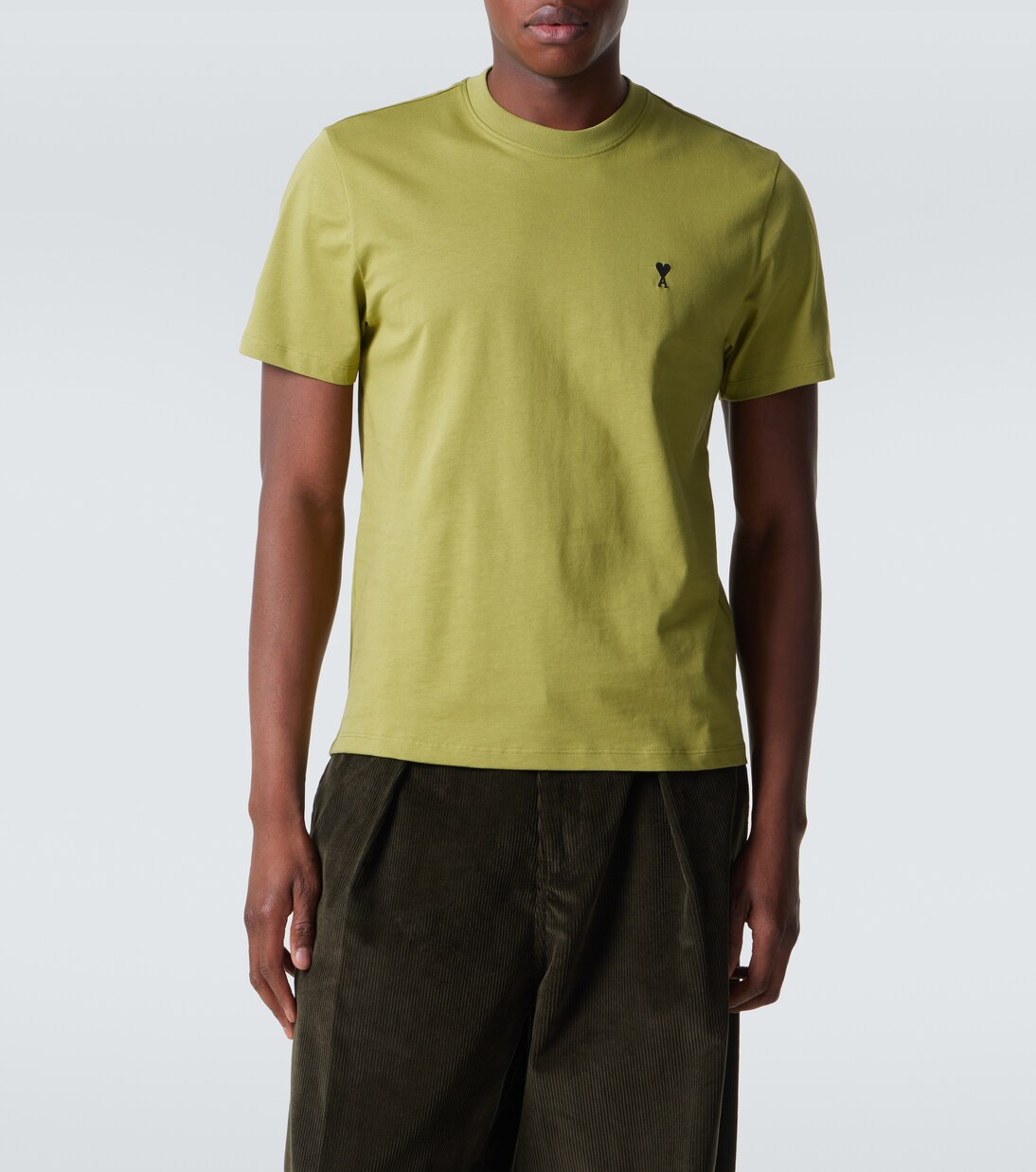 T-Shirt Ami de Cœur aus Baumwoll-Jersey | Ami Paris