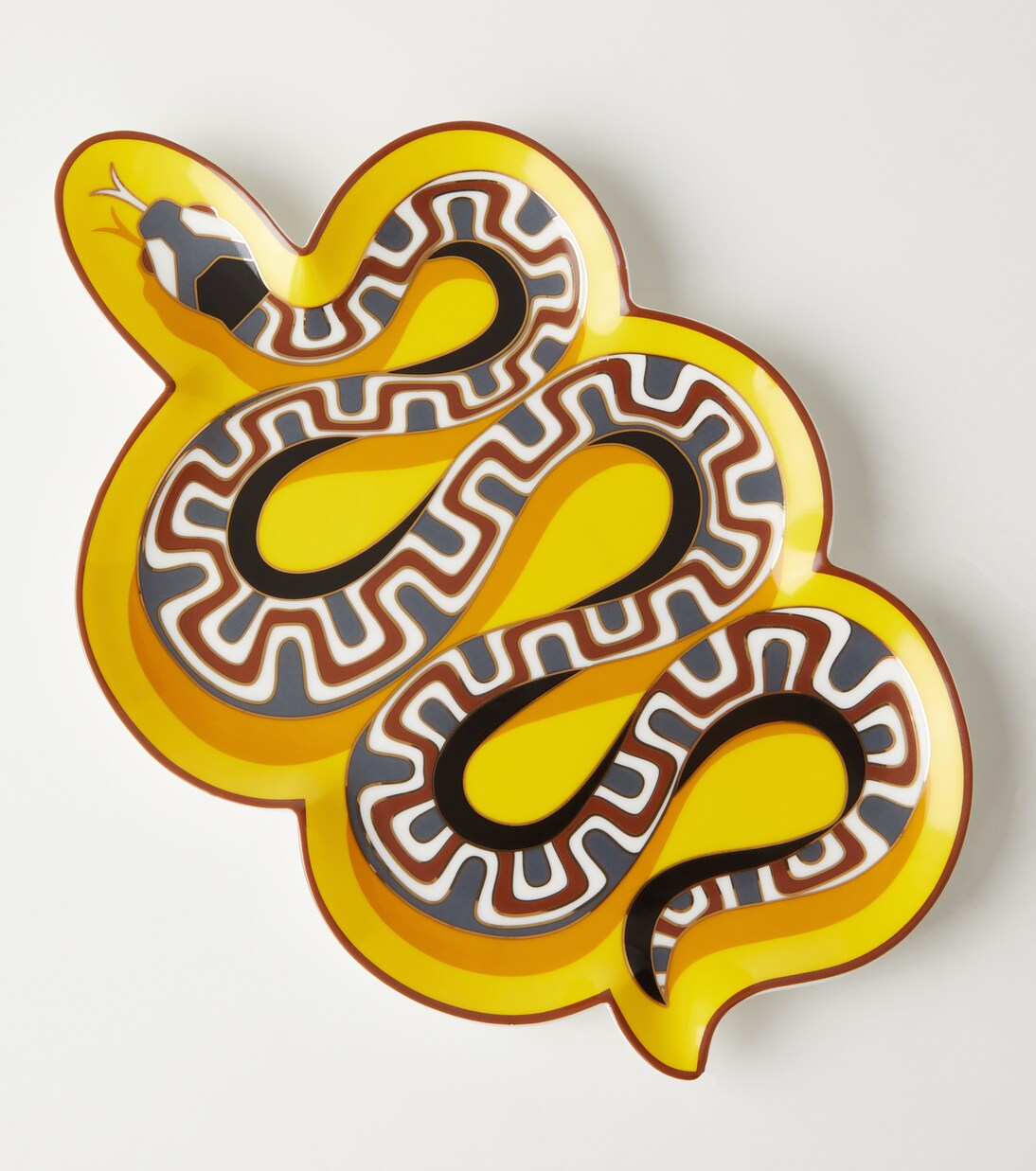 Plateau décoratif Snake en porcelaine | Jonathan Adler