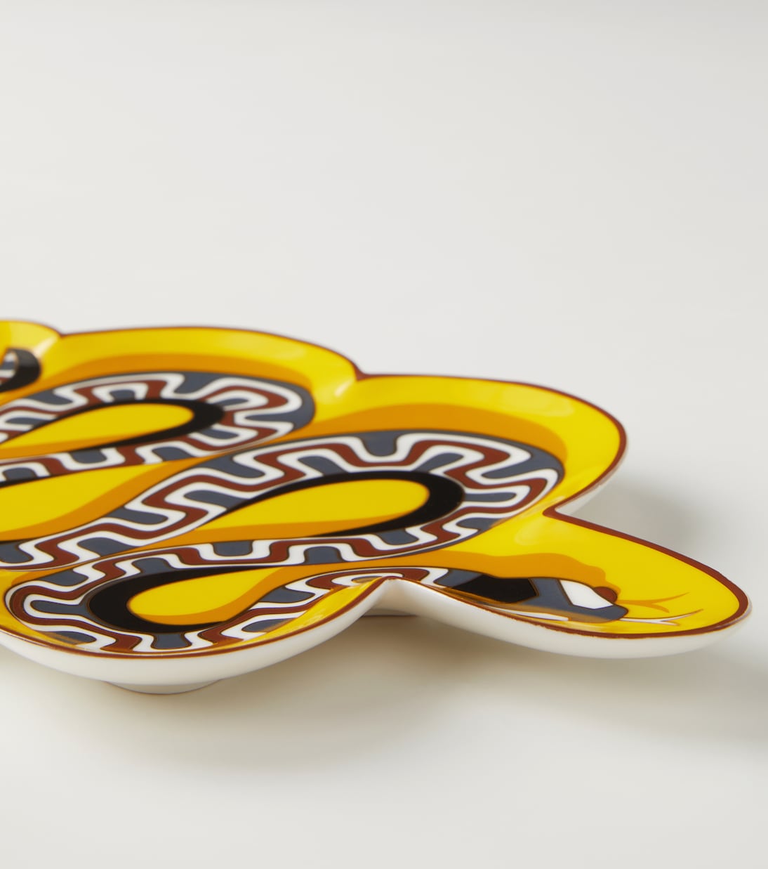 Plateau décoratif Snake en porcelaine | Jonathan Adler