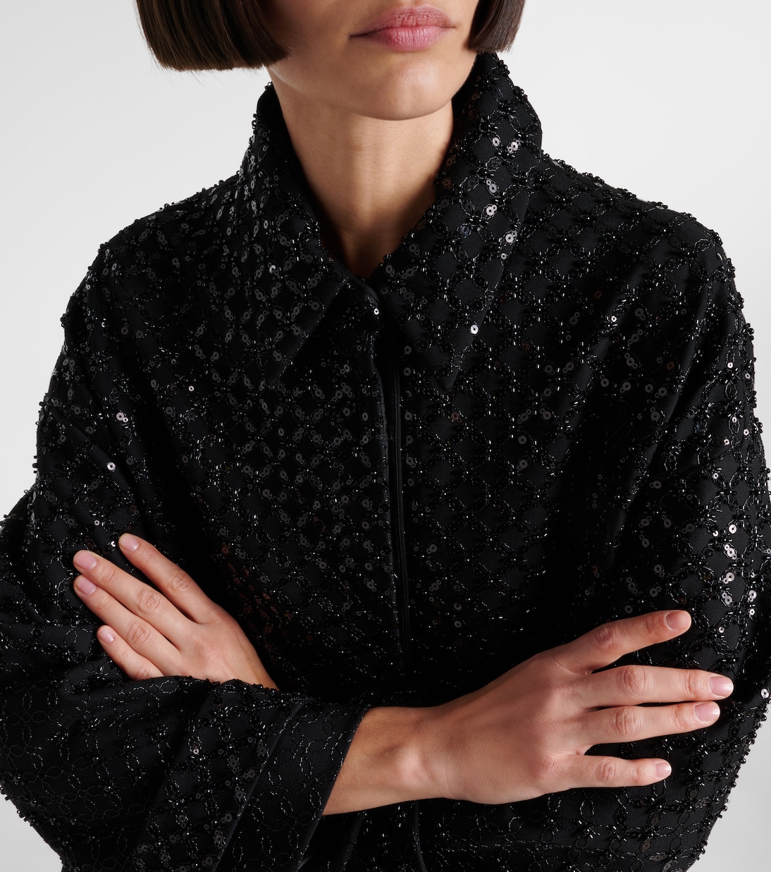 Sparkling Emotions sequined coat | Dorothee Schumacher