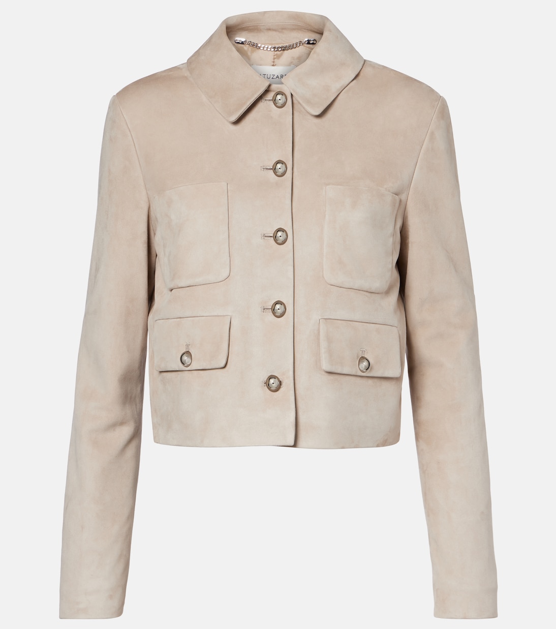 Jacke Astley aus Veloursleder | Altuzarra