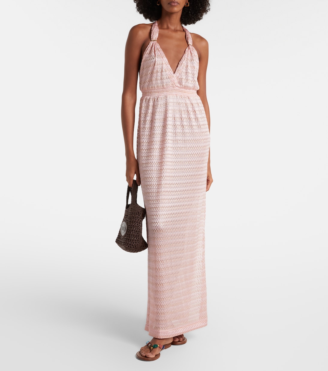 Maxikleid Mariah aus Häkelstrick | Melissa Odabash