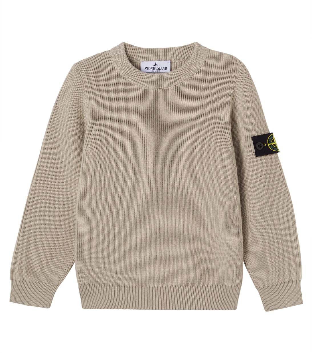 Compass cotton sweater | Stone Island Junior