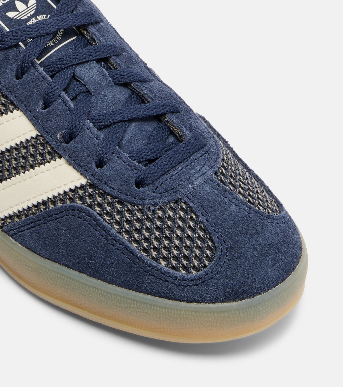 Gazelle Indoor suede-trimmed sneakers | Adidas