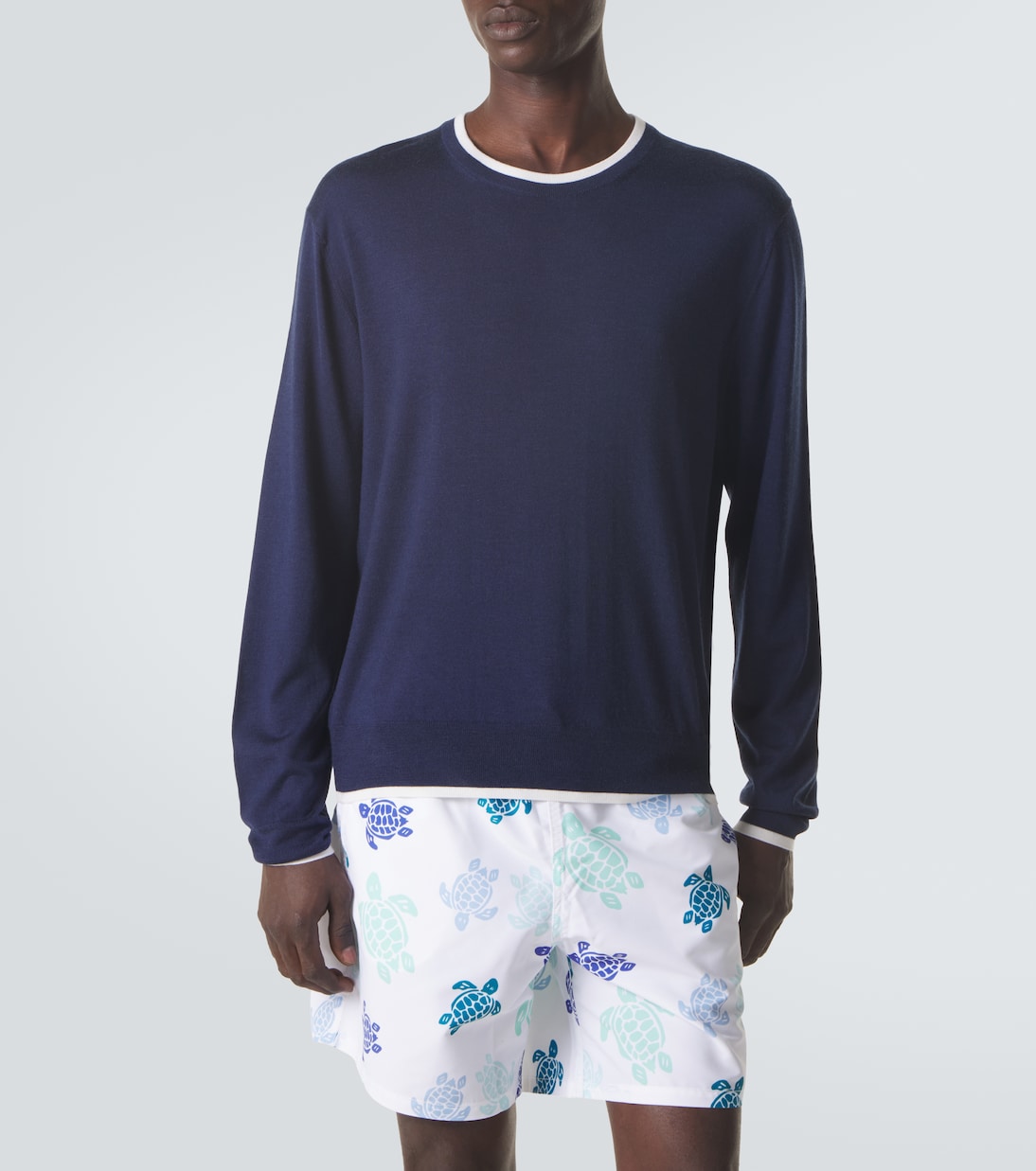 Cashmere, wool and silk sweater | Vilebrequin