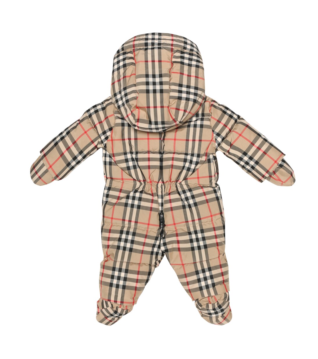 Baby checked down onesie | Burberry Kids