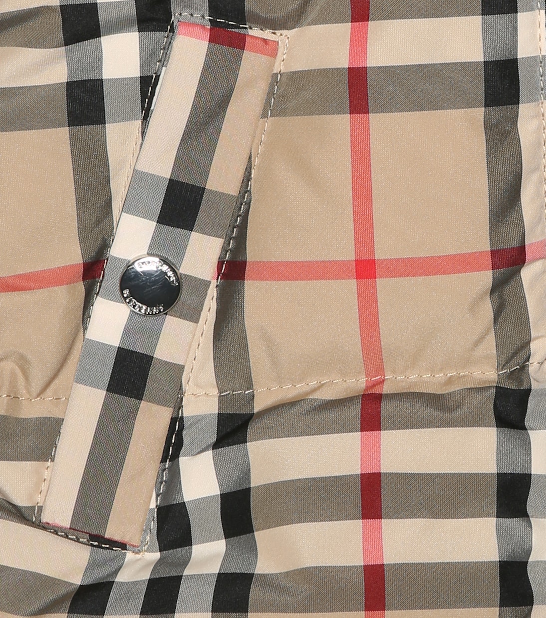 Baby checked down onesie | Burberry Kids
