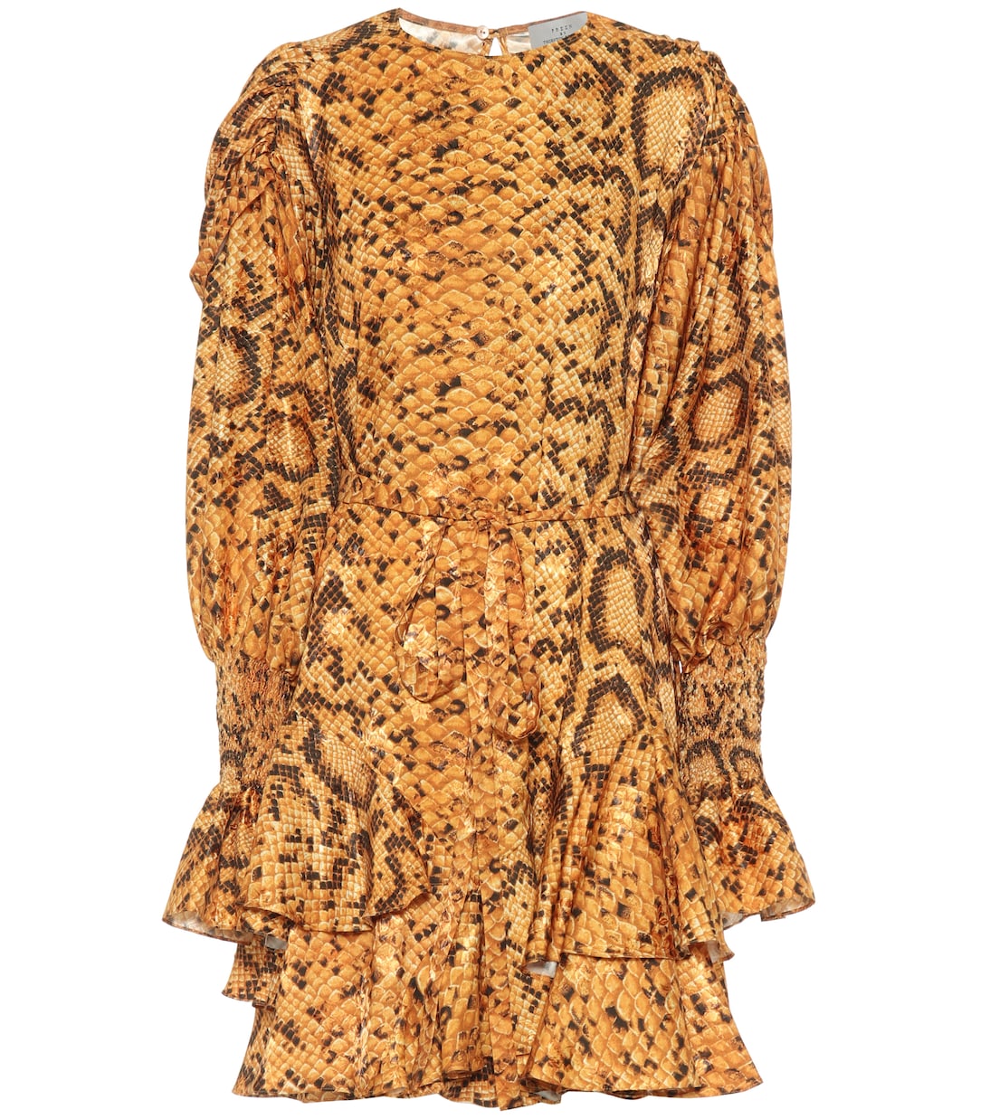 Lupita snake-print dress | Preen by Thornton Bregazzi