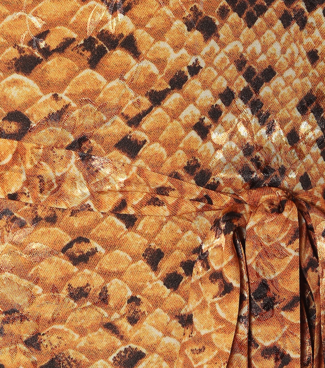 Lupita snake-print dress | Preen by Thornton Bregazzi