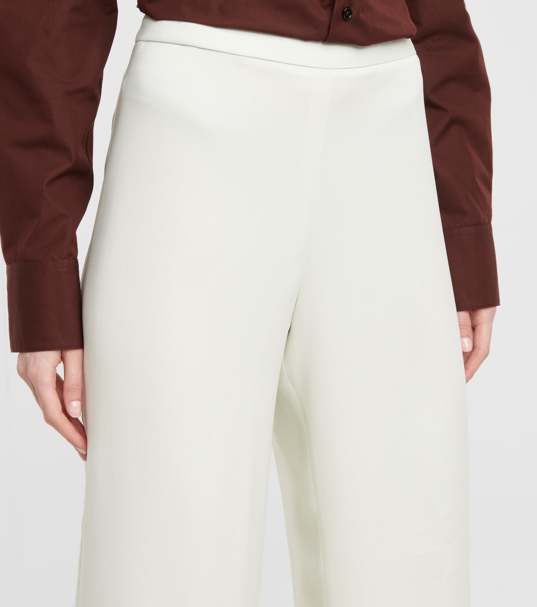 Pantalones palazzo de tiro alto | Jil Sander