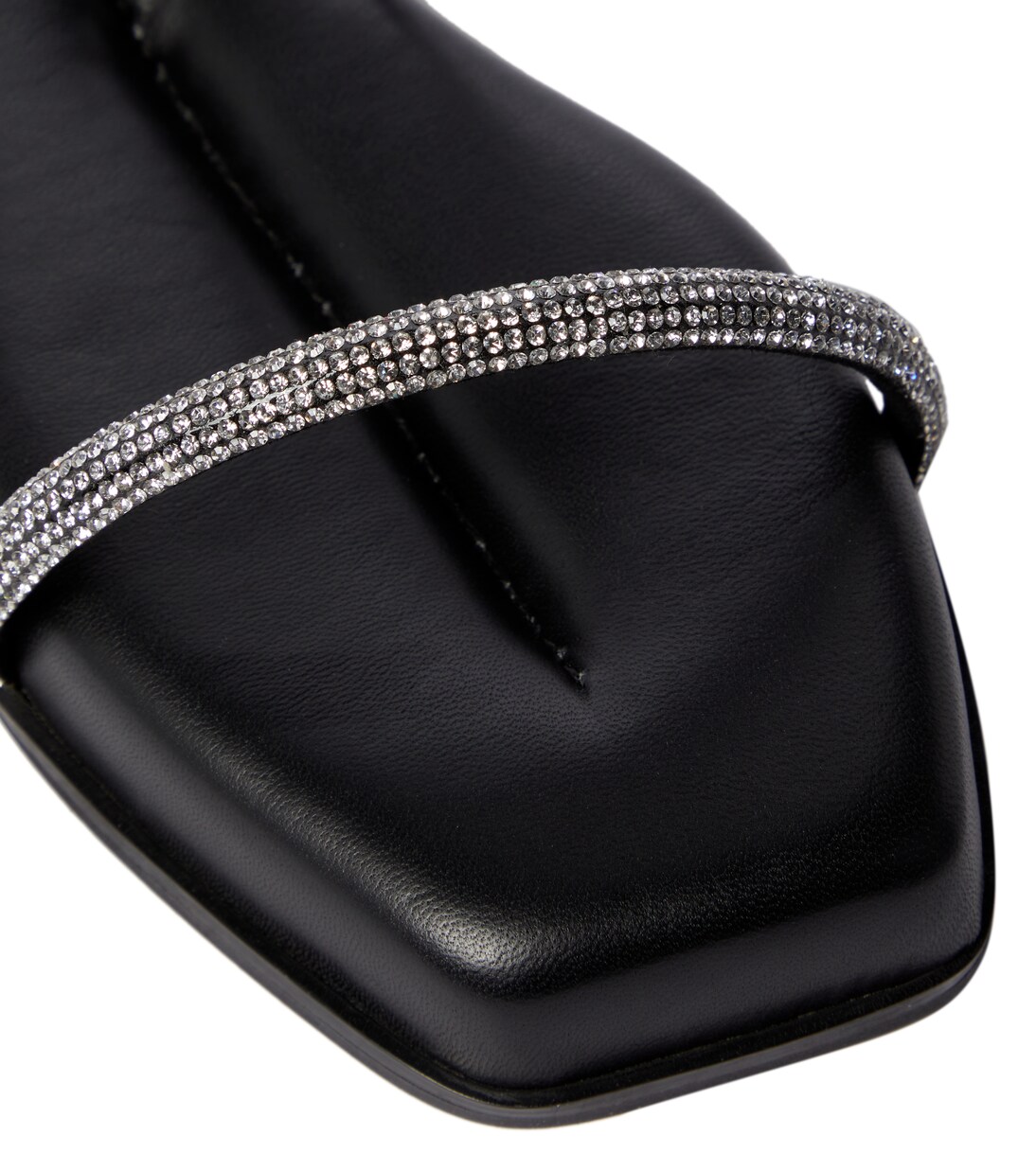 Fontana embellished leather slides | Christopher Esber