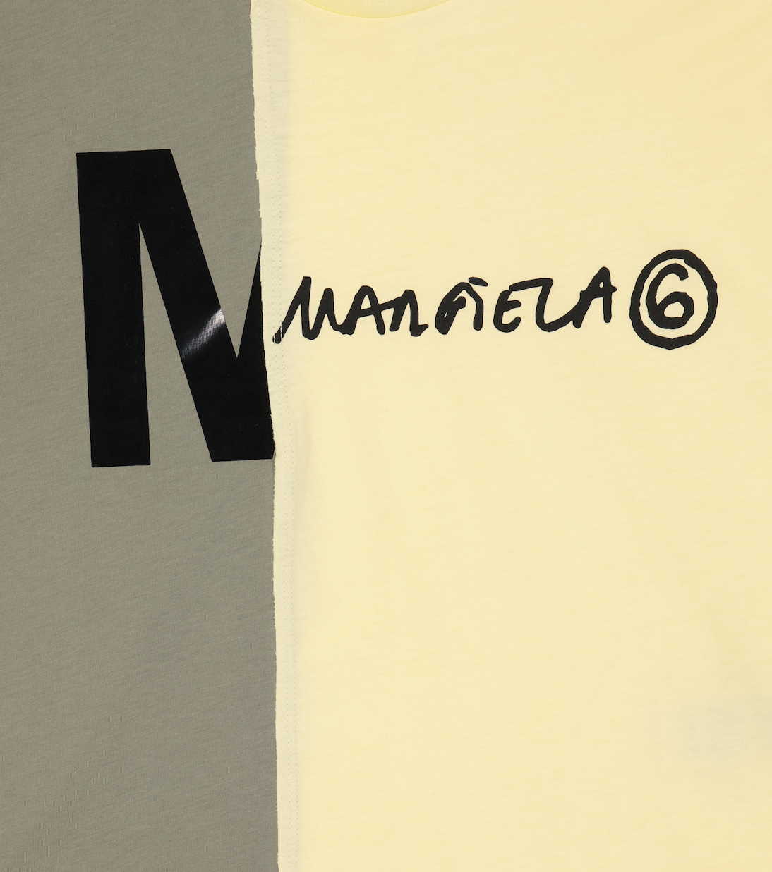 로고 코튼 티셔츠 | MM6 Maison Margiela Kids