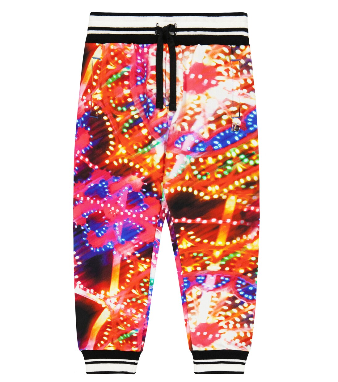 Bedruckte Jogginghose aus Baumwolle | Dolce&Gabbana Kids