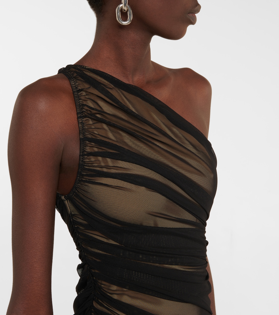 Midikleid Diana aus Mesh | Norma Kamali