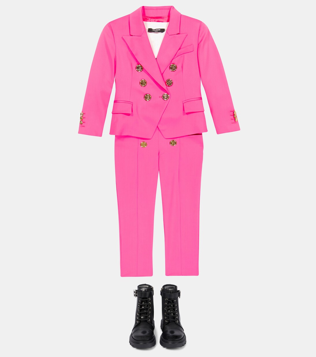 Virgin Wool pants | Balmain Kids