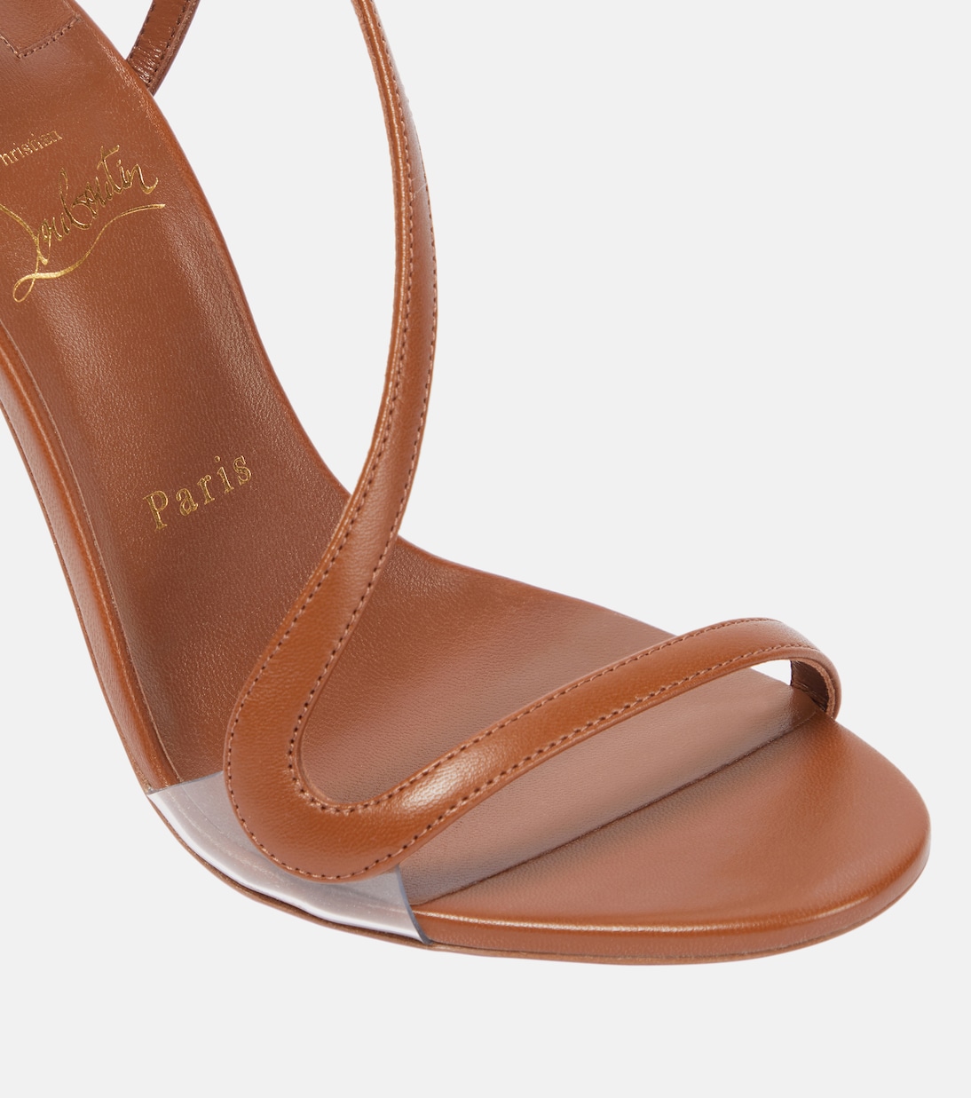 Nudes Sandalen Rosalie aus Leder | Christian Louboutin