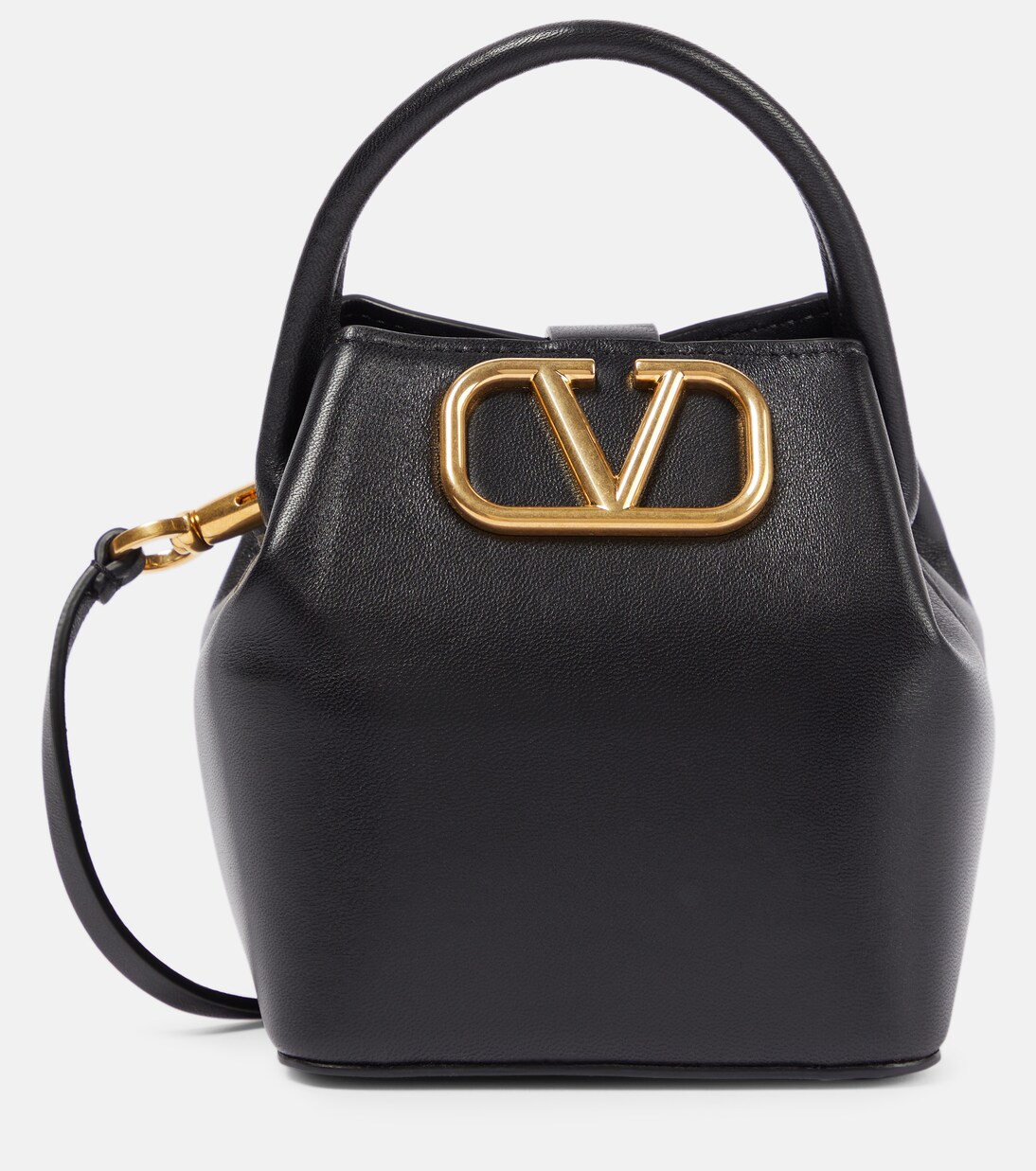 VSling Mini leather tote bag in black Valentino Garavani Mytheresa