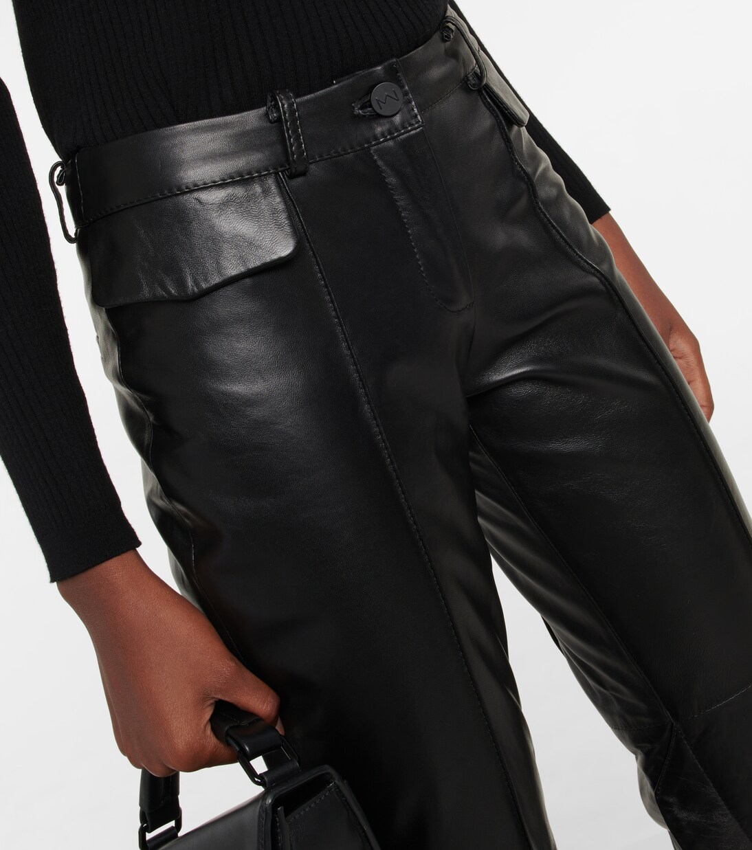 Hose Ventura aus Leder | The Mannei