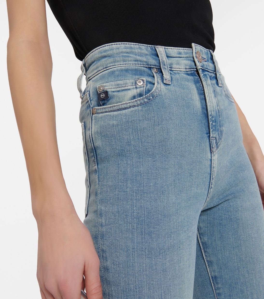 Patty high-rise flared jeans | AG Jeans