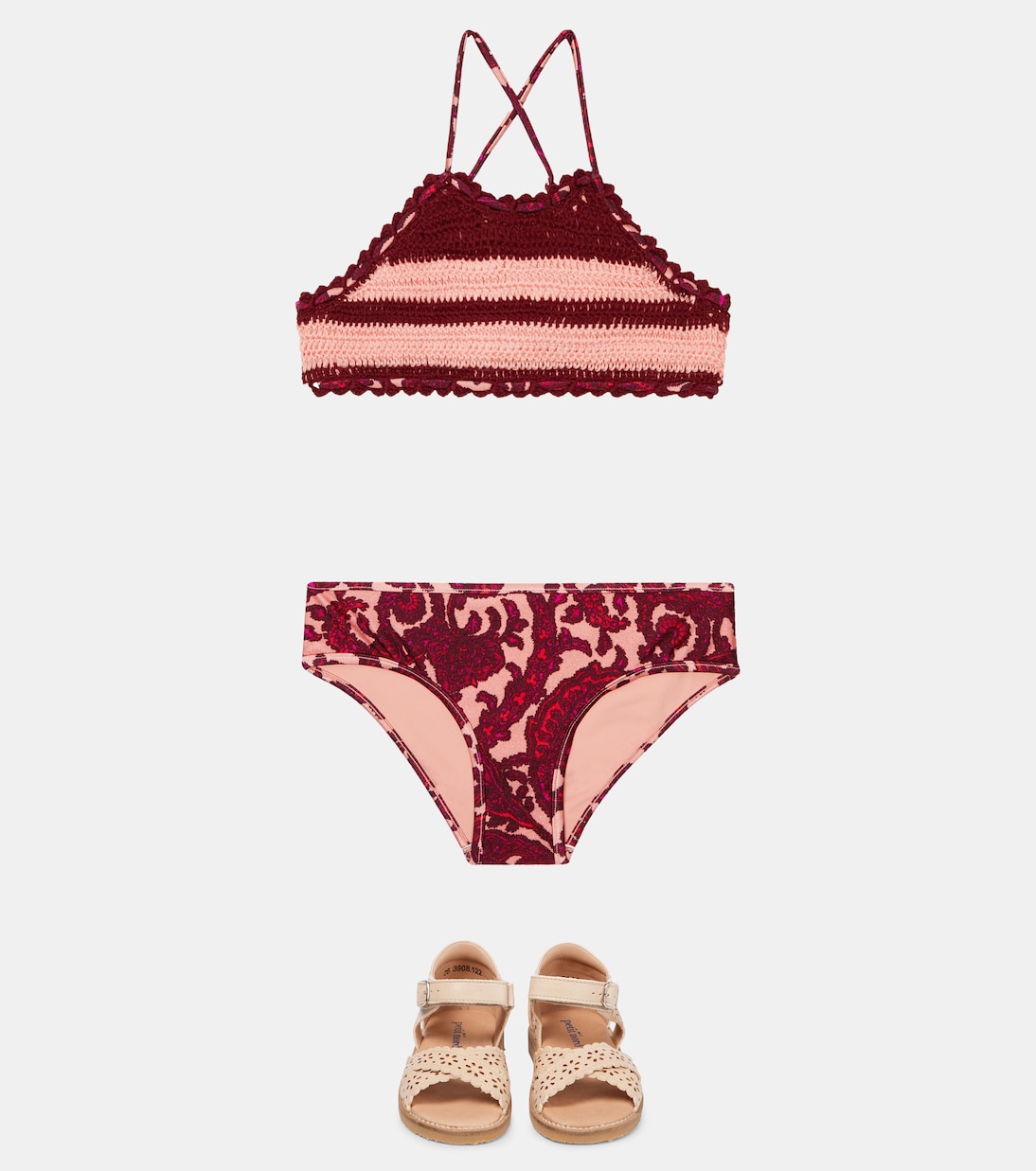 Tiggy crochet bikini | Zimmermann Kids