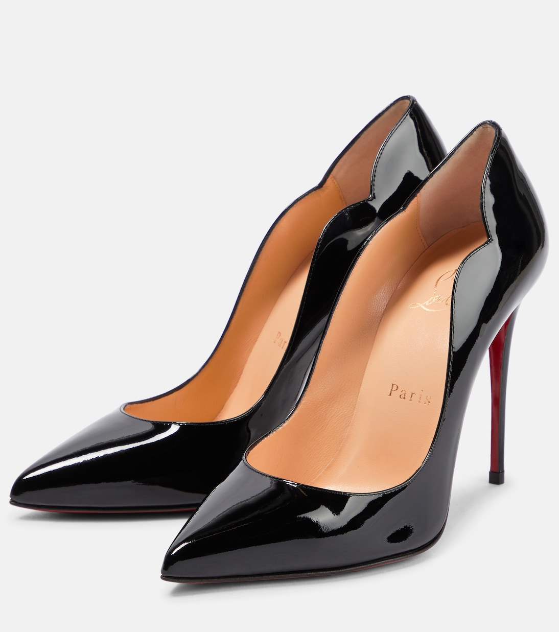 Escarpins Hot Chick 100 en cuir verni | Christian Louboutin