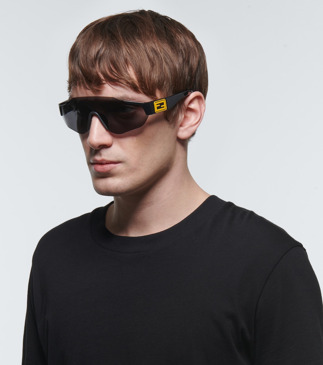 Sport Baguette sunglasses in black Fendi Mytheresa