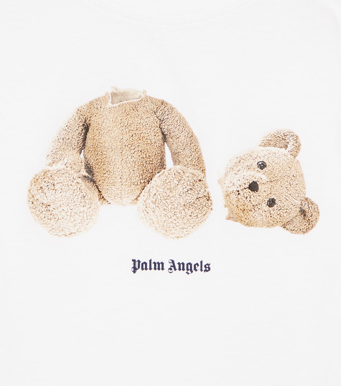T-shirt in cotone con stampa | Palm Angels Kids