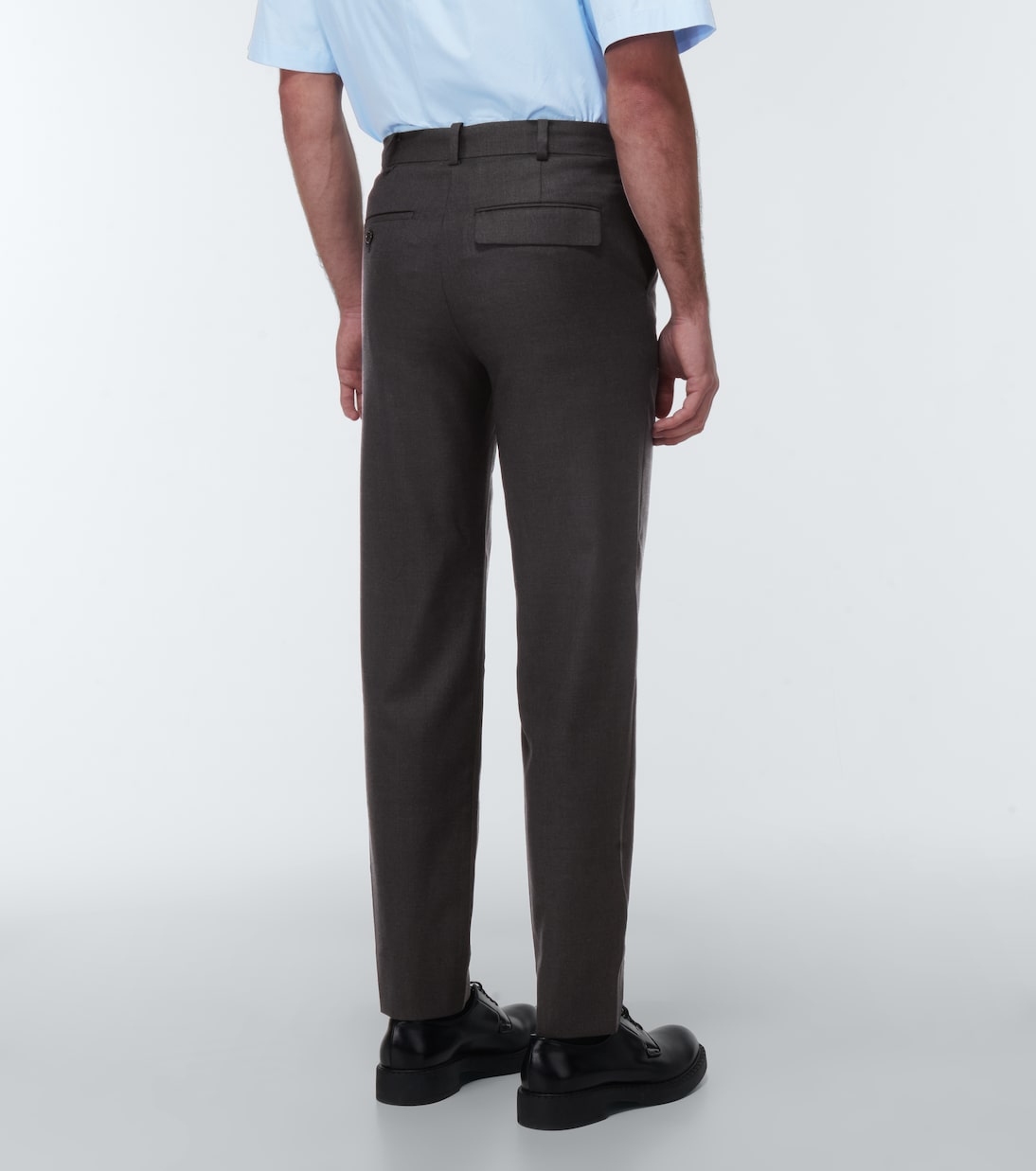 Pantalones slim de lana y mohair | Undercover