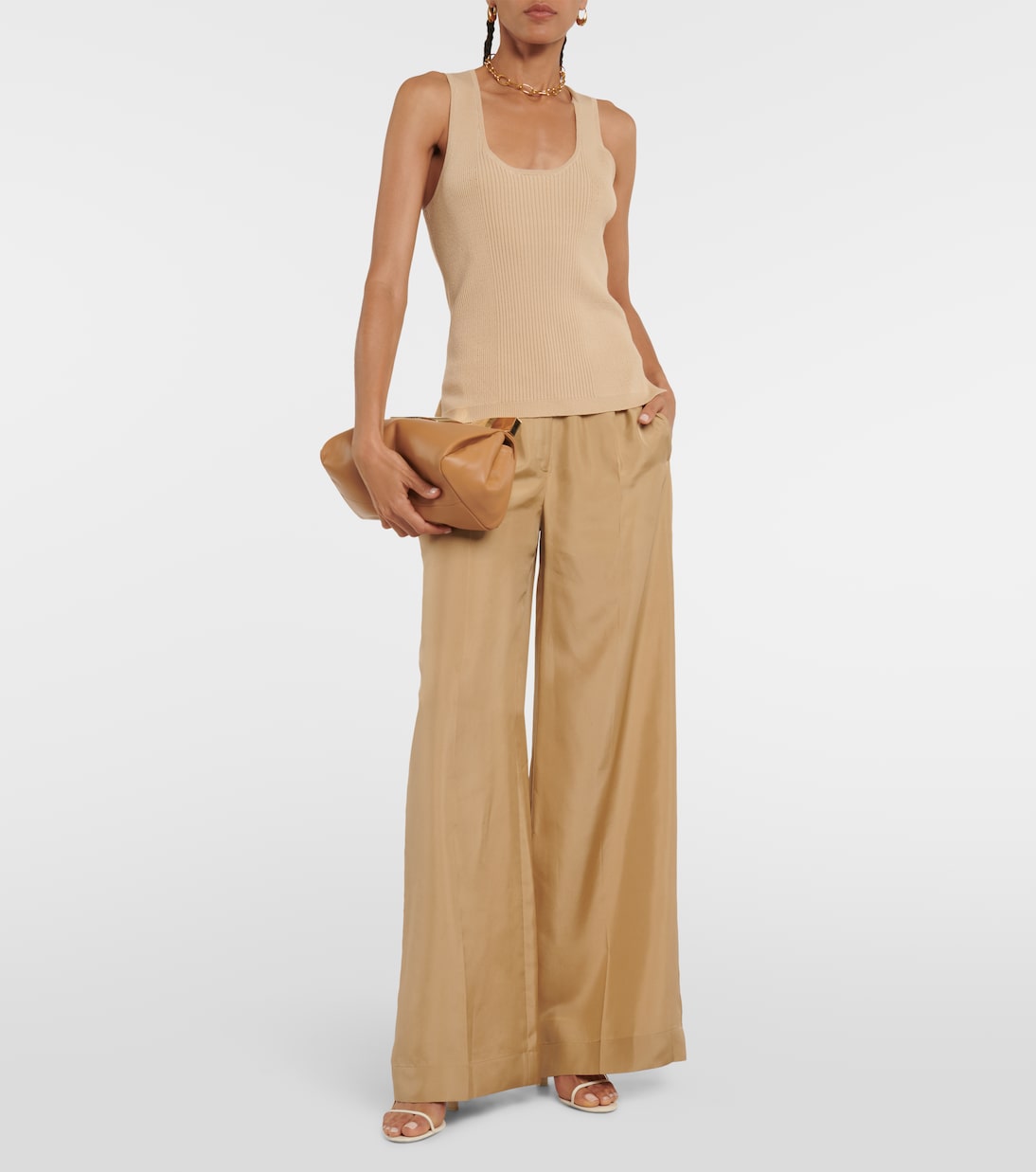 Ribbed-knit jersey tank top | Joseph
